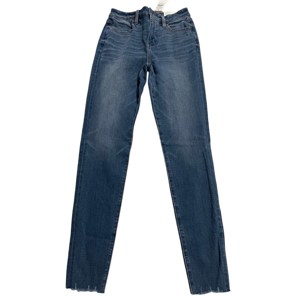 NWT American Eagle Super Hi-Rise Jegging Dream Jean Womens Sz 0 25W 2678 Blue